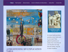 Tablet Screenshot of itsaboutjustice.com